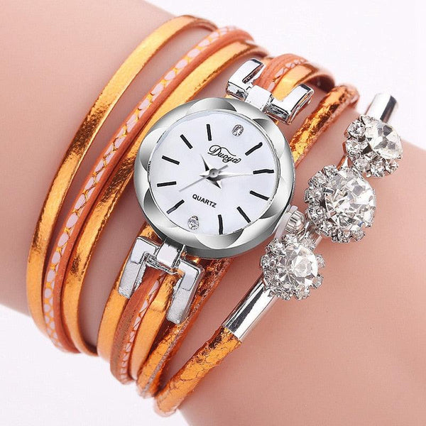 Relógio Feminino com Pulseira Quartzo - Vida Leve Shop