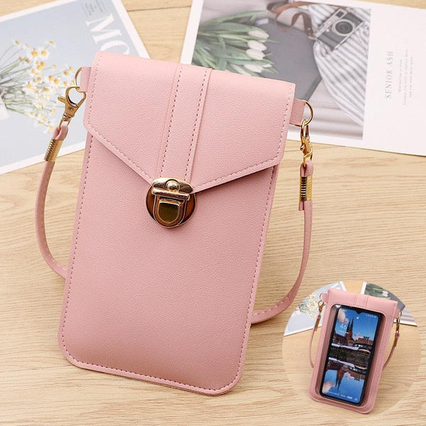 Bolsa com Transparência Touch para Celular - Vida Leve Shop